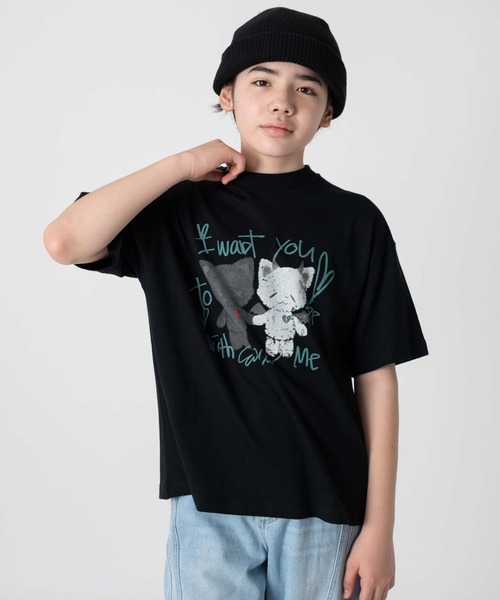 WEGO（ウィゴー）の「WEGO/アソートグラフィックT【XS、JUNIORサイズ】（Tシャツ/カットソー・キッズ・その他1/その他2/その他3/その他5/その他6/その他4/その他20/その他21/その他23/その他19/その他24/その他22/F/B/G/M/I/H/O/S/T/U/V・X-SMALL）」の6枚目の写真