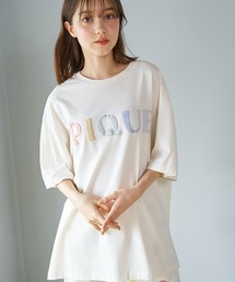 gelato pique（ジェラートピケ）の「ドーナツベアワンポイントTシャツ（ルームウェア/パジャマ）」