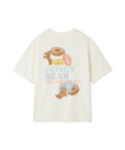 gelato pique（ジェラートピケ）の「ドーナツベアワンポイントT