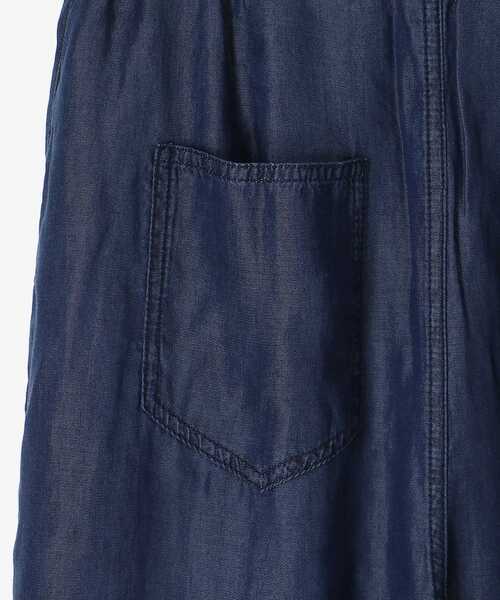 le.coeur blanc（ルクールブラン）の「ツータックワイドクロップドデニム（デニムパンツ・レディース・ブルー/サックスブルー・40/38）」の9枚目の写真