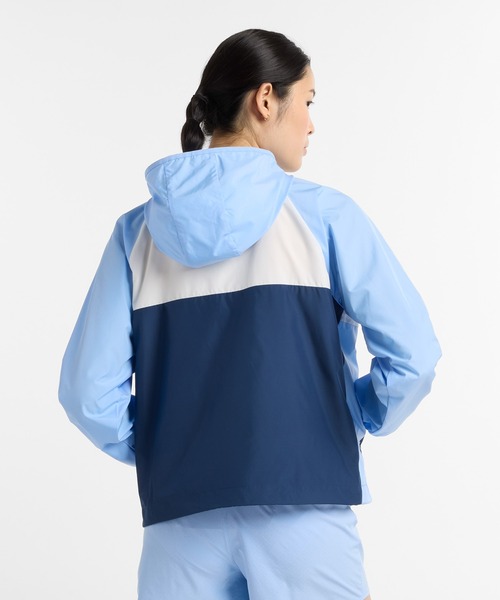 NEW BALANCE(ニューバランス)の「Athletics パッカブルフルジップジャケット(ナイロンジャケット・レディース・ブルー系その他・SMALL/MEDIUM/LARGE)」の3枚目の写真