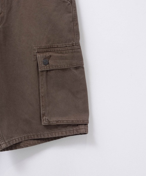 Levi's（リーバイス）の「Levi's 478 BAGGY CARGO SHORTS 001GU（カーゴパンツ・メンズ・ブラウン/ライトブルー・28inch/30inch/32inch/34inch/36inch）」の12枚目の写真