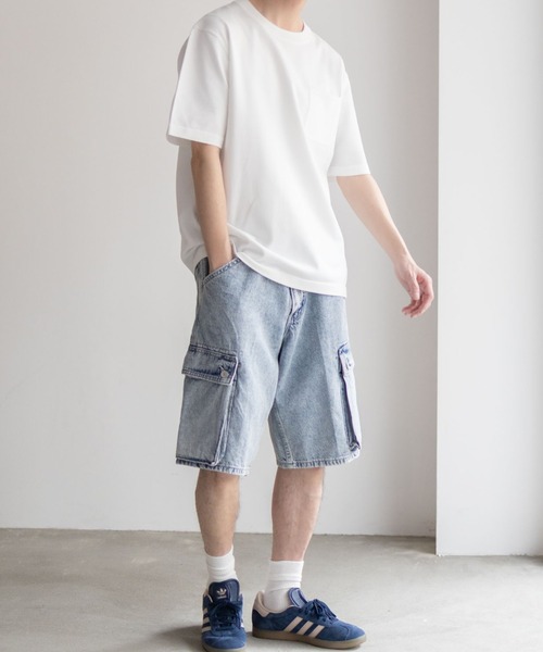 Levi's（リーバイス）の「Levi's 478 BAGGY CARGO SHORTS 001GU（カーゴパンツ・メンズ・ブラウン/ライトブルー・28inch/30inch/32inch/34inch/36inch）」の20枚目の写真