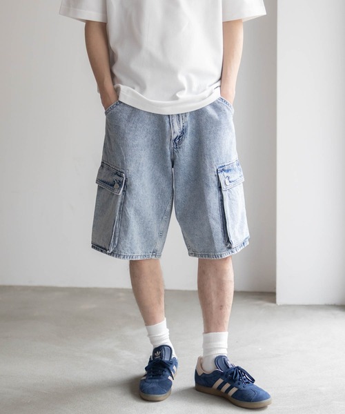 Levi's（リーバイス）の「Levi's 478 BAGGY CARGO SHORTS 001GU（カーゴパンツ・メンズ・ブラウン/ライトブルー・28inch/30inch/32inch/34inch/36inch）」の21枚目の写真