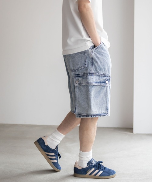 セール】Levi's 478 BAGGY CARGO SHORTS 001GU（カーゴパンツ