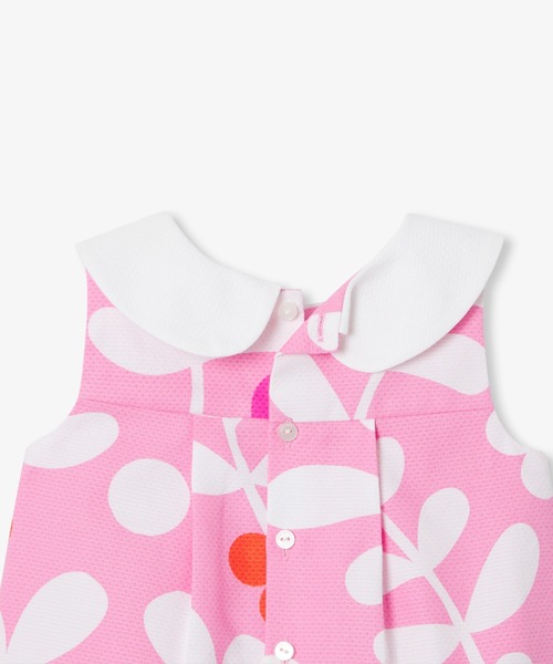jacadi　フラワーモチーフワンピース　6A新品 フラワーモチーフワンピース | | Jacadi Paris＜ジャカディ