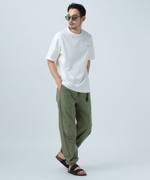 LACOSTE(ラコステ)の「【LACOSTE(ラコステ)】ワンポイントロゴTシャツ(MEN)(Tシャツ/カットソー・メンズ・ナチュラル/ブラック/ホワイト・MEDIUM/LARGE)」の4枚目の写真