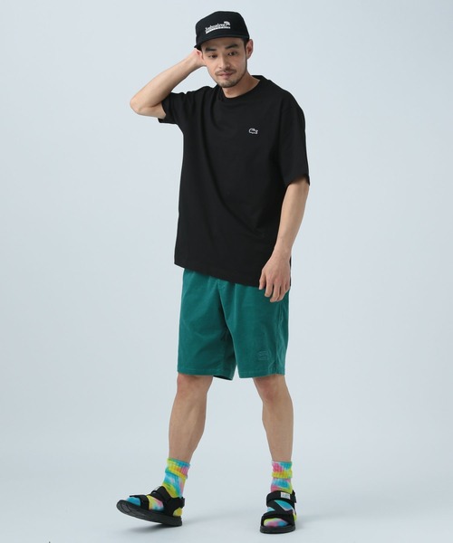 LACOSTE(ラコステ)の「【LACOSTE(ラコステ)】ワンポイントロゴTシャツ(MEN)(Tシャツ/カットソー・メンズ・ナチュラル/ブラック/ホワイト・MEDIUM/LARGE)」の8枚目の写真