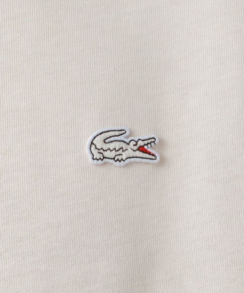 LACOSTE(ラコステ)の「【LACOSTE(ラコステ)】ワンポイントロゴTシャツ(MEN)(Tシャツ/カットソー・メンズ・ナチュラル/ブラック/ホワイト・MEDIUM/LARGE)」の15枚目の写真