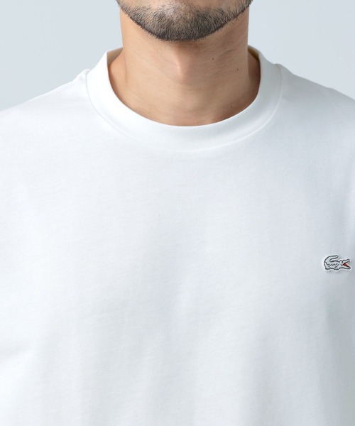 LACOSTE(ラコステ)の「【LACOSTE(ラコステ)】ワンポイントロゴTシャツ(MEN)(Tシャツ/カットソー・メンズ・ナチュラル/ブラック/ホワイト・MEDIUM/LARGE)」の19枚目の写真