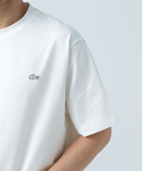 LACOSTE(ラコステ)の「【LACOSTE(ラコステ)】ワンポイントロゴTシャツ(MEN)(Tシャツ/カットソー・メンズ・ナチュラル/ブラック/ホワイト・MEDIUM/LARGE)」の20枚目の写真