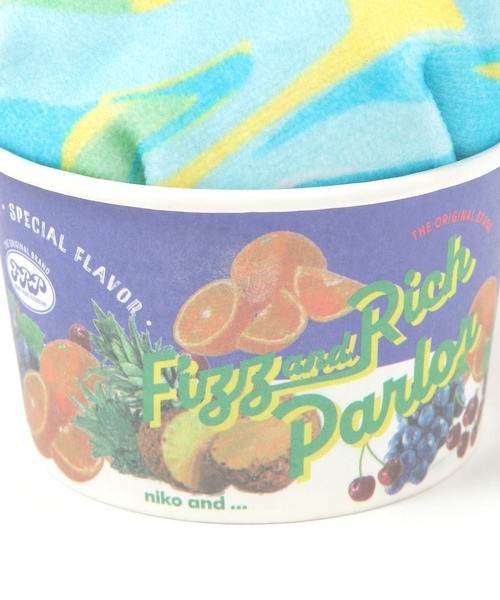 niko and...（ニコアンド）の「【FIZZ&RICH PARLOR】タオルハンカチ（タオル・レディース・オレンジ/ピンク/ブルー・0）」の8枚目の写真