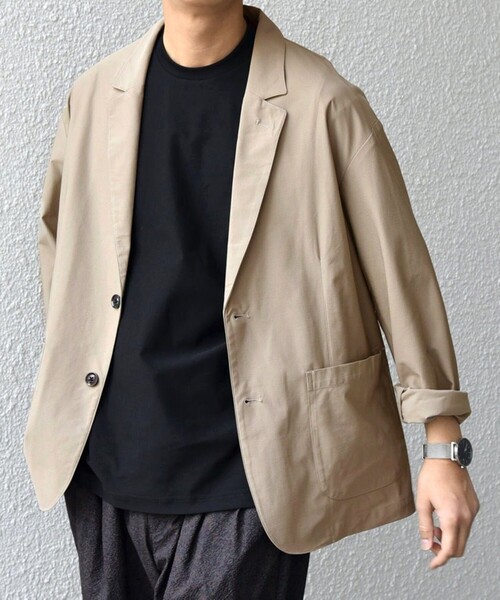 SHIPS any: 360° THE CIRCLE STRETCH リラックス ジャケット