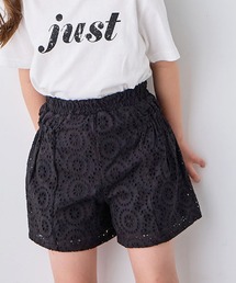 Piet | 【綿100%】総レース キュロットパンツ(その他パンツ)