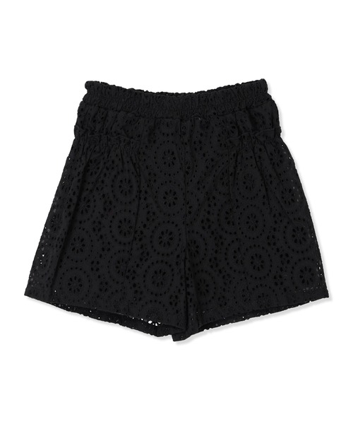 Piet(ピエット)の「【綿100%】総レース キュロットパンツ(その他パンツ・キッズ・ブラック/オフホワイト・100/120/110/130)」の9枚目の写真