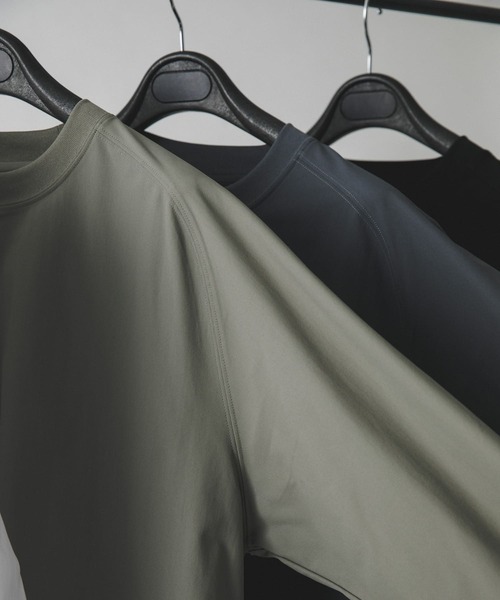 DAIWA PIER39（ダイワピア39）の「DAIWA PIER39　TECH LIGHTWEIGHT L/S TEE（Tシャツ/カットソー・メンズ・チャコールグレー/ブラック/ホワイト/ライトグレー・SMALL/MEDIUM/LARGE/X-LARGE）」の5枚目の写真