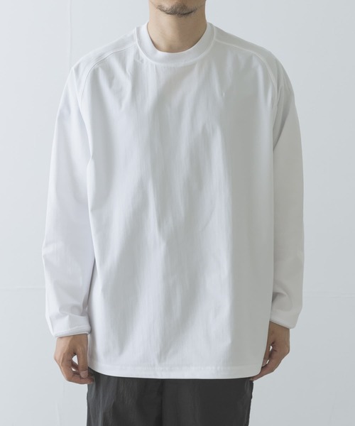 ダイワピア39 ロンT ホワイト　長袖カットソー DAIWA PIER39 ダイワピア39 テック ライトウェイト 長袖 Tシャツ