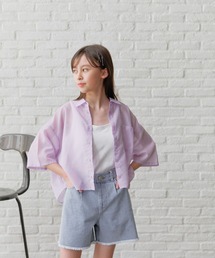 GLOBAL WORK（グローバルワーク）の「イージーDRYシアーシャツ半袖/452263（シャツ/ブラウス・キッズ）」