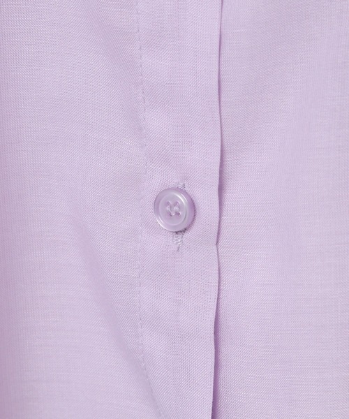 GLOBAL WORK（グローバルワーク）の「イージーDRYシアーシャツ半袖/452263（シャツ/ブラウス・キッズ・オフホワイト/チェック/パープル/グリーン/ブルー系その他・130cm/140cm/150cm/160cm）」の18枚目の写真