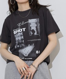 フロントプリントTシャツ UVカット COOL&DRY