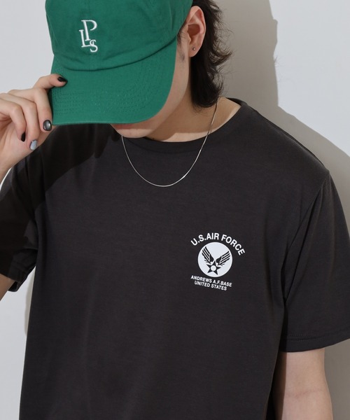 FUNALIVE(ファンアライブ)の「フロントプリントTシャツ UVカット COOL&DRY(Tシャツ/カットソー・メンズ・ライトグリーン/ブラック/ライトブラック/サーモンピンク/ダークネイビー/ホワイト系その他3/ブラック系その他4/ホワイト/ライトブルー/ネイビー/インディゴブルー/オリーブ/サックスブルー/ホワイト系その他2/ブラック系その他3/ブラック系その他5/オフホワイト/ブラック系その他6/ライトグリーン系1/スミクロ/ミント/ライトベージュ/グレイッシュベージュ/ブラック系その他2・M/L/LL)」の8枚目の写真