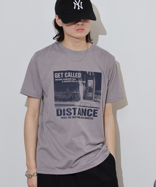 FUNALIVE(ファンアライブ)の「フロントプリントTシャツ UVカット COOL&DRY(Tシャツ/カットソー・メンズ・ライトグリーン/ブラック/ライトブラック/サーモンピンク/ダークネイビー/ホワイト系その他3/ブラック系その他4/ホワイト/ライトブルー/ネイビー/インディゴブルー/オリーブ/サックスブルー/ホワイト系その他2/ブラック系その他3/ブラック系その他5/オフホワイト/ブラック系その他6/ライトグリーン系1/スミクロ/ミント/ライトベージュ/グレイッシュベージュ/ブラック系その他2・M/L/LL)」の14枚目の写真