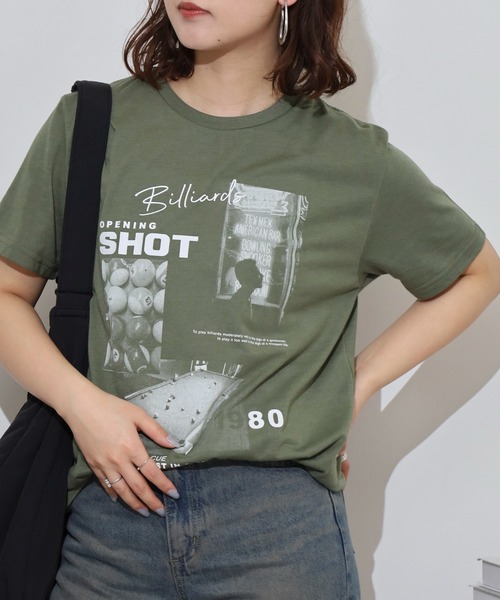 FUNALIVE(ファンアライブ)の「フロントプリントTシャツ UVカット COOL&DRY(Tシャツ/カットソー・メンズ・ライトグリーン/ブラック/ライトブラック/サーモンピンク/ダークネイビー/ホワイト系その他3/ブラック系その他4/ホワイト/ライトブルー/ネイビー/インディゴブルー/オリーブ/サックスブルー/ホワイト系その他2/ブラック系その他3/ブラック系その他5/オフホワイト/ブラック系その他6/ライトグリーン系1/スミクロ/ミント/ライトベージュ/グレイッシュベージュ/ブラック系その他2・M/L/LL)」の17枚目の写真