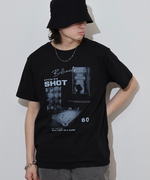 FUNALIVE(ファンアライブ)の「フロントプリントTシャツ UVカット COOL&DRY(Tシャツ/カットソー・メンズ・ライトグリーン/ブラック/ライトブラック/サーモンピンク/ダークネイビー/ホワイト系その他3/ブラック系その他4/ホワイト/ライトブルー/ネイビー/インディゴブルー/オリーブ/サックスブルー/ホワイト系その他2/ブラック系その他3/ブラック系その他5/オフホワイト/ブラック系その他6/ライトグリーン系1/スミクロ/ミント/ライトベージュ/グレイッシュベージュ/ブラック系その他2・M/L/LL)」の11枚目の写真