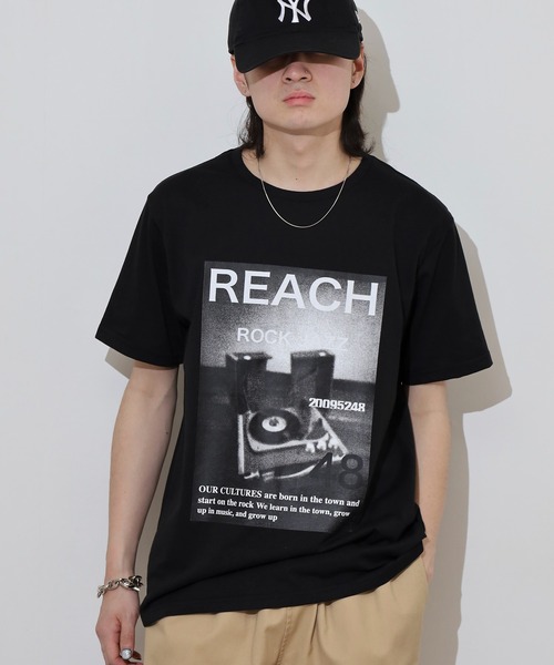 FUNALIVE(ファンアライブ)の「フロントプリントTシャツ UVカット COOL&DRY(Tシャツ/カットソー・メンズ・ライトグリーン/ブラック/ライトブラック/サーモンピンク/ダークネイビー/ホワイト系その他3/ブラック系その他4/ホワイト/ライトブルー/ネイビー/インディゴブルー/オリーブ/サックスブルー/ホワイト系その他2/ブラック系その他3/ブラック系その他5/オフホワイト/ブラック系その他6/ライトグリーン系1/スミクロ/ミント/ライトベージュ/グレイッシュベージュ/ブラック系その他2・M/L/LL)」の12枚目の写真