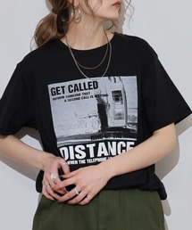フロントプリントTシャツ UVカット COOL&DRY