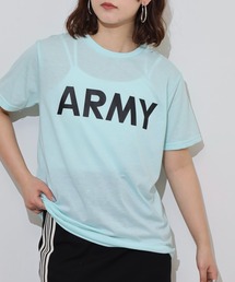フロントプリントTシャツ UVカット COOL&DRY
