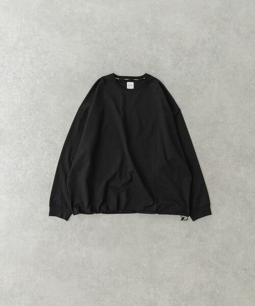 Wide Dad SHADE TECH LONG SLEEVE T ロンT Wide Dad(ワイドダッド) 25SS 裾ドローコード長袖カットソー