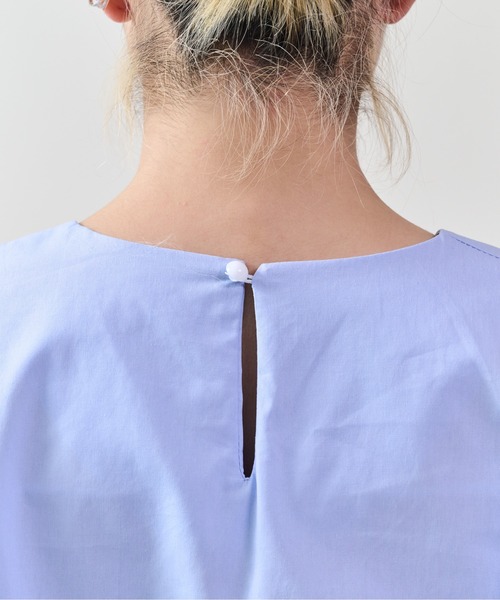 DOLLUPOOPS(ドールアップウップス)の「フリルスリーブブラウス(シャツ/ブラウス・レディース・ネイビー/サックスブルー/オフホワイト・38)」の17枚目の写真