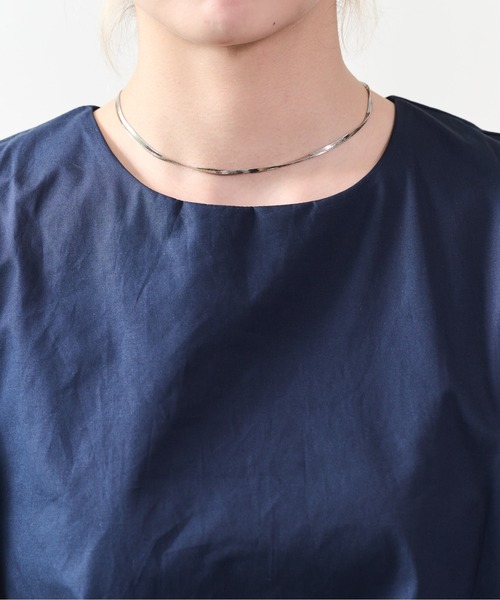 DOLLUPOOPS(ドールアップウップス)の「フリルスリーブブラウス(シャツ/ブラウス・レディース・ネイビー/サックスブルー/オフホワイト・38)」の22枚目の写真