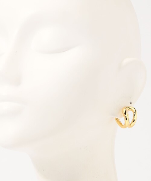 LIE STUDIO STEFFIE ゴールドピアス（ピアス（両耳用