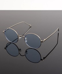 Revo. | METAL FLAME ROUND SUNGLASSES / メタルフレーム ラウンド サングラス カラーレンズ UVカット(サングラス)