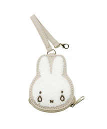 Miffy（ ミッフィー）の「miffy/ミッフィー　おかおサガラミニポーチ（ポーチ・キッズ）」
