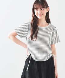 Honeys | 脇ドロストトップス(Tシャツ/カットソー)