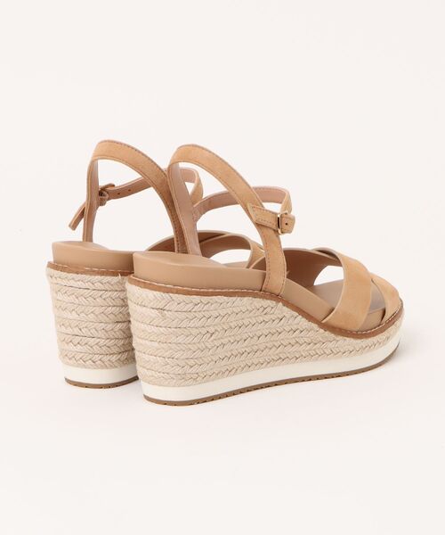 COLE HAAN クラウドフィール ハンプトン ウェッジ （ゴールド） Women's Cloudfeel Espadrille Wedge Sandals in Gold | Cole Haan