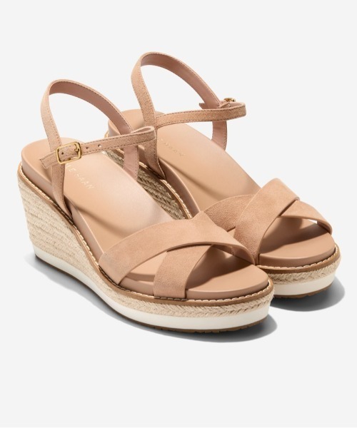 Cole Haan ☆ 【人気】エスパドリーユ ウェッジ サンダル 夏に セール】クラウドフィール エスパドリーユ ウェッジ スリング