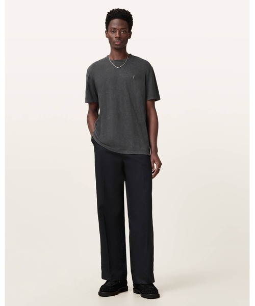 ALLSAINTS（オールセインツ）の「SAKA SHORT SLEEVE CREW NECK RAMSKULL T-SHIRT | SAKA 半袖 クルー ネック ラムスカル Tシャツ（Tシャツ/カットソー・メンズ・ブラック・XS/S/M/L/XL）」の4枚目の写真