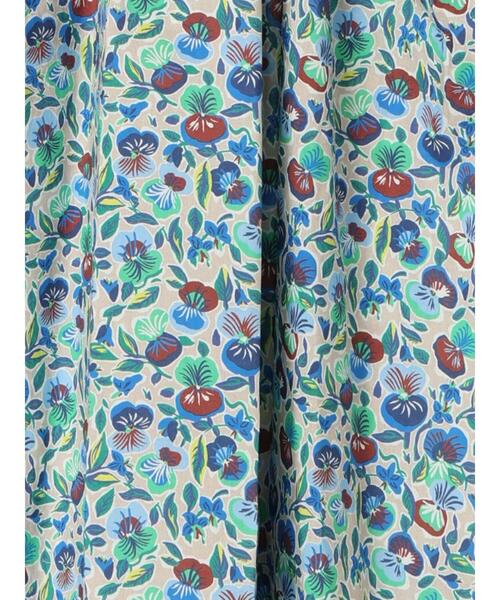 Te chichi（テチチ）の「【LIBERTY】バルーンスリーブブラウス《2025summer catalog item》（シャツ/ブラウス・レディース・ベージュ/グリーン・F）」の9枚目の写真