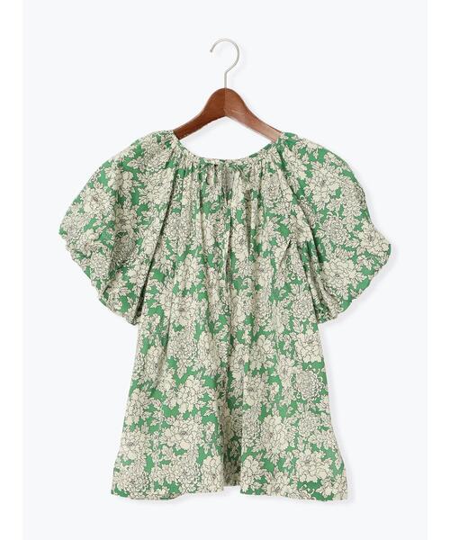 Te chichi（テチチ）の「【LIBERTY】バルーンスリーブブラウス《2025summer catalog item》（シャツ/ブラウス・レディース・ベージュ/グリーン・F）」の10枚目の写真
