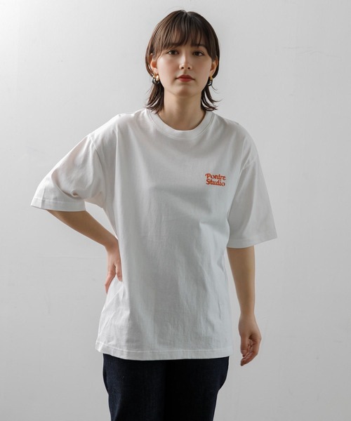 tシャツ 「MEN ， WOMEN」CAPSULE-T Pontre focus on the good Tee レディース メンズ MEN , WOMEN】CAPSULE-T Pontre focus on the good Tee（Tシャツ