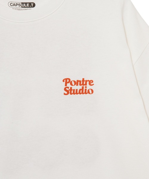 tシャツ 「MEN ， WOMEN」CAPSULE-T Pontre focus on the good Tee レディース メンズ MEN , WOMEN】CAPSULE-T Pontre focus on the good Tee（Tシャツ