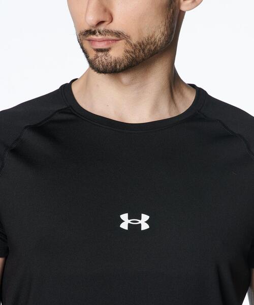 UNDER ARMOUR(アンダーアーマー)の「UAヒートギア コンフォート フィッティド ショートスリーブ クルーネック シャツ(ベースボール/メンズ)(Tシャツ/カットソー・メンズ・ブラック・L/2XL/S/M/3XL/XL)」の10枚目の写真