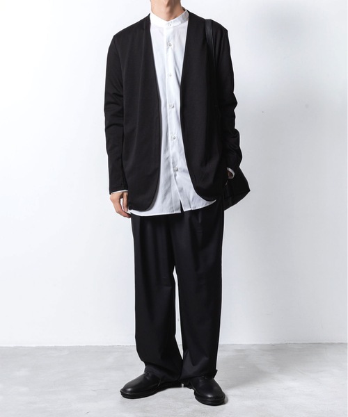 ATTACHMENT（アタッチメント）の「140/2 ギザブロード バンドカラー L/S SHIRT / 140/2 GIZA BROAD BANDCOLLAR L/S SHIRT（シャツ/ブラウス・メンズ・ブラック/キャメル/ライトグリーン/ホワイト・2/1/3）」の15枚目の写真