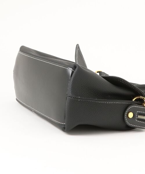 NiiNa（ニーナ）の「【 NiiNa / ニーナ 】高品質牛革2wayワンハンドルドロップダウンバッグ（ショルダーバッグ・レディース・グレイッシュベージュ/ブラック/ブラウン・FREE）」の17枚目の写真