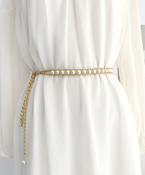 セール】パールベルト パール チェーンベルト（ベルト）｜shoppinggo