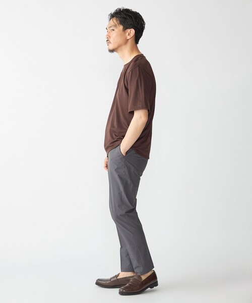 SHIPS(シップス)の「SHIPS: COOLMAX(R) ウール Tシャツ(Tシャツ/カットソー・メンズ・ブラウン/ダークグレー/ブラック・SMALL/MEDIUM/LARGE/X-LARGE)」の8枚目の写真